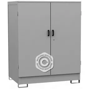 шкаф металлический с полками 1980х1540х1060 для хранения химических веществ