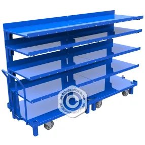 тележка консольная двойная (5 уровней) 1617х2586х828