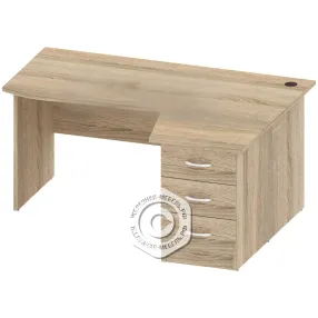 стол компьютерный левосторонний оф-ст-109-1