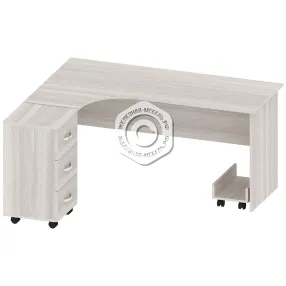 стол угловой левосторонний оф-ст-161