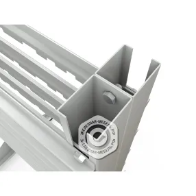 стеллаж для пластиковых лотков sortex двухсторонний 1500x1000x800.04