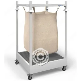 держатель для big bag 1300 с поддоном на колёсах