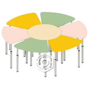 комплект столов «цветок» дс-ад-121