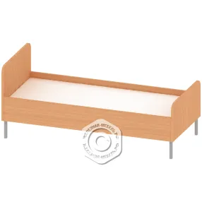 кровать на металлическом каркасе 1200х600 мм дк-ад-35-1