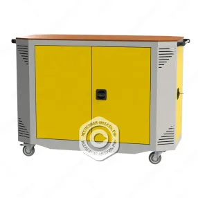 тележка для 52 планшетов с электросхемой