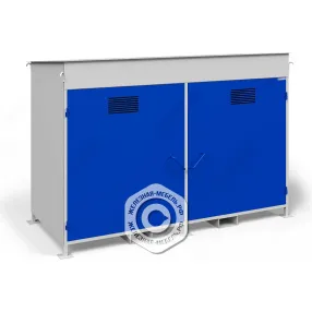 хранилище под контейнеры для газовых баллонов хгбк