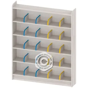 шкаф для обуви 25 ячеек мт-ад-13-25