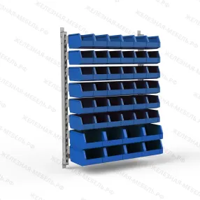 стеллаж настенный №180 (1370х950х63)