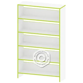 стеллаж для книг с полками ст-ад-146-2