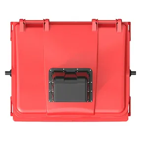 контейнер для мусора 1100 л перфорированный с капюшоном, арт. 22.c19