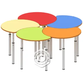 стол «ромашка» 1400 мм дс-ад-10-52