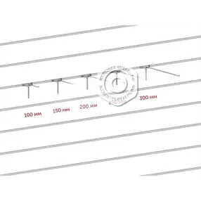 крючок на торговую панель одинарный без ценникодержателя
