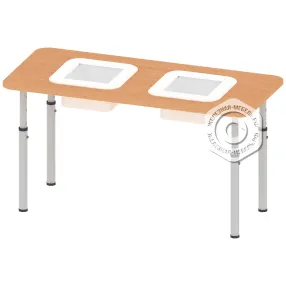 стол дидактический для игр с водой и песком дс-ад-48-1