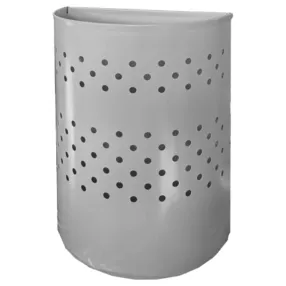 металлическая урна для бумаг с перфорацией