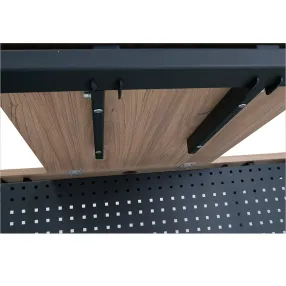 брифинг-приставка nt 120 вяз натуральный/антрацит