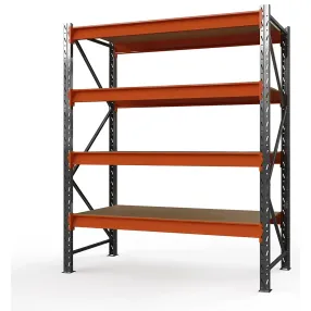 стеллаж оптима 3000х2500х785 (4 яруса, настил фанера)