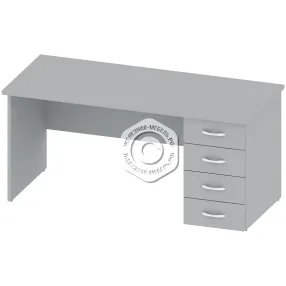 стол письменный с тумбой правый оф-ст-138-1