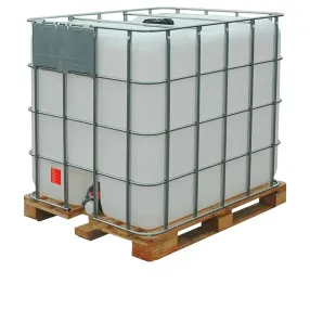 еврокуб морской с краном в обрешетке на деревянном поддоне, 1000 л