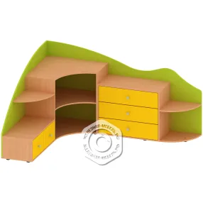 стеллаж угловой ст-ад-57