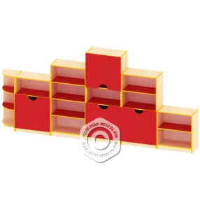 стеллаж для игрушек ст-ад-14