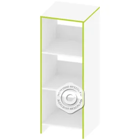 стеллаж для книг с полками ст-ад-146-3-1