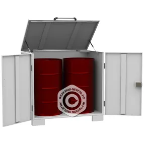 депо для 2-х бочек, без сточного поддона