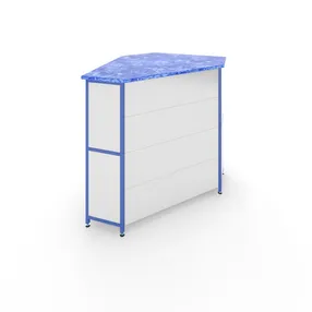 прилавок трапециевидный угол внешний 900х1100х600