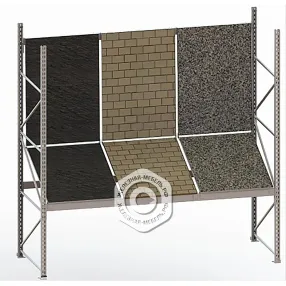 экспозитор для выставки плитки 1900х870х1066 мм