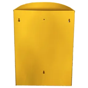 металлическая урна для бумаг с перфорацией