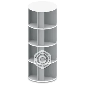 стеллаж для книг поворотный 1300 мм шк-ад-19-3