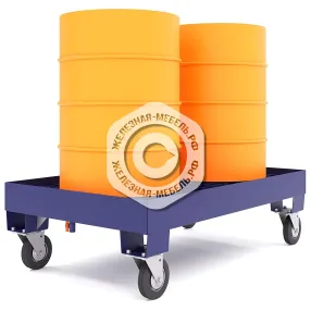 поддон металлический для бочек пдб 2