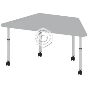 стол «трапеция» мобильный школьный ст-шп-47