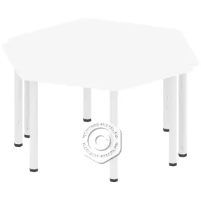 стол трапеция ст-шп-72, белый