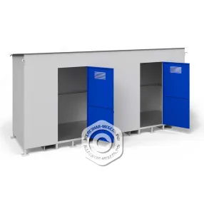 хранилище для 25 газовых баллонов разборное хгб-03