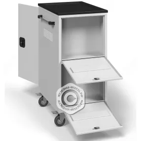 тележка для хранения 15 ноутбуков 15,6 дюймов, без ячеек