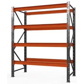 стеллаж оптима 3500х1530х785 (4 яруса без настила)