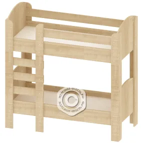 кровать детская двухъярусная дк-ад-32-2